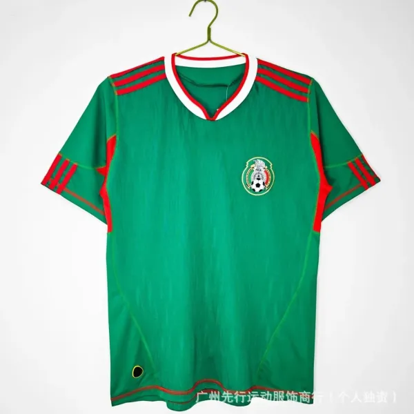 Adidas Mexico National Team Home Jersey Green/Red - 1