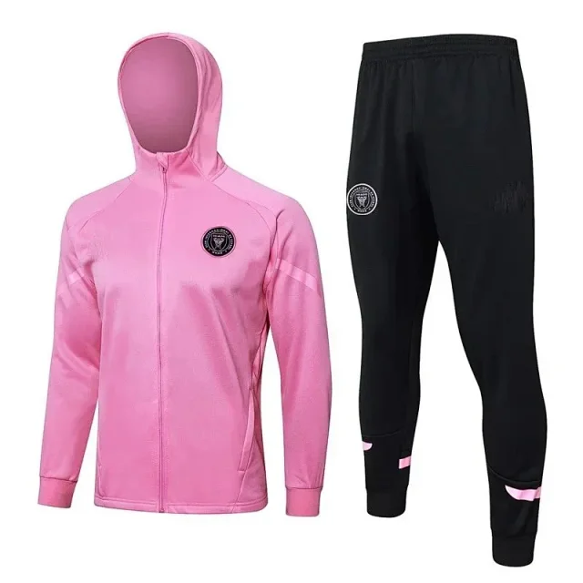 FC Barcelona Tracksuits Hooded Zip-Up Football Tracksuit product detail image 8