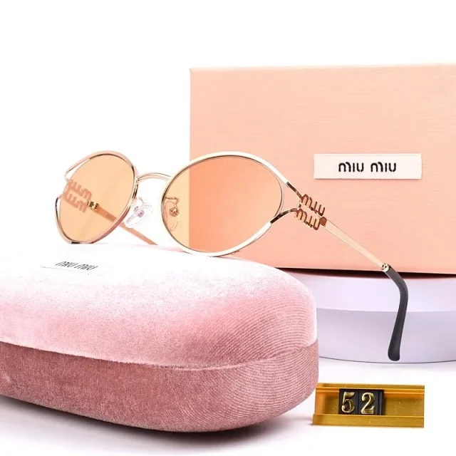 Miu Eyewear 2778 oversized cat-eye sunglasses product detail image 3