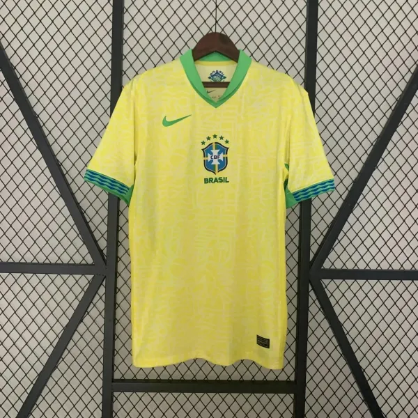 Nike Brazil National Team 2022 World Cup Home Jersey Yellow - 1
