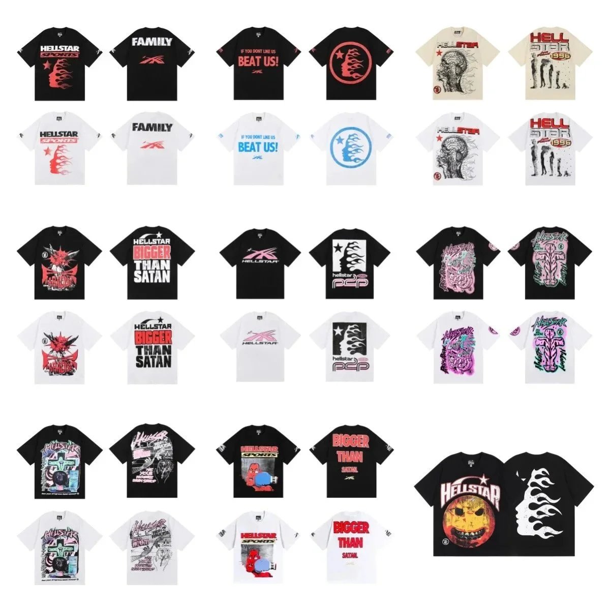 Hellstar T-Shirts Graphic Short-Sleeve Crewneck image 2