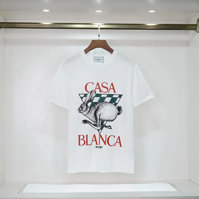 Casablanca T-Shirts Short-Sleeve Graphic Print product detail image 10