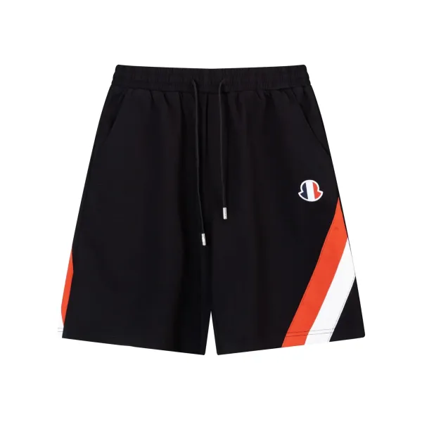 Moncler Logo-Embroidered Zip-Pocket Shorts Black - 11