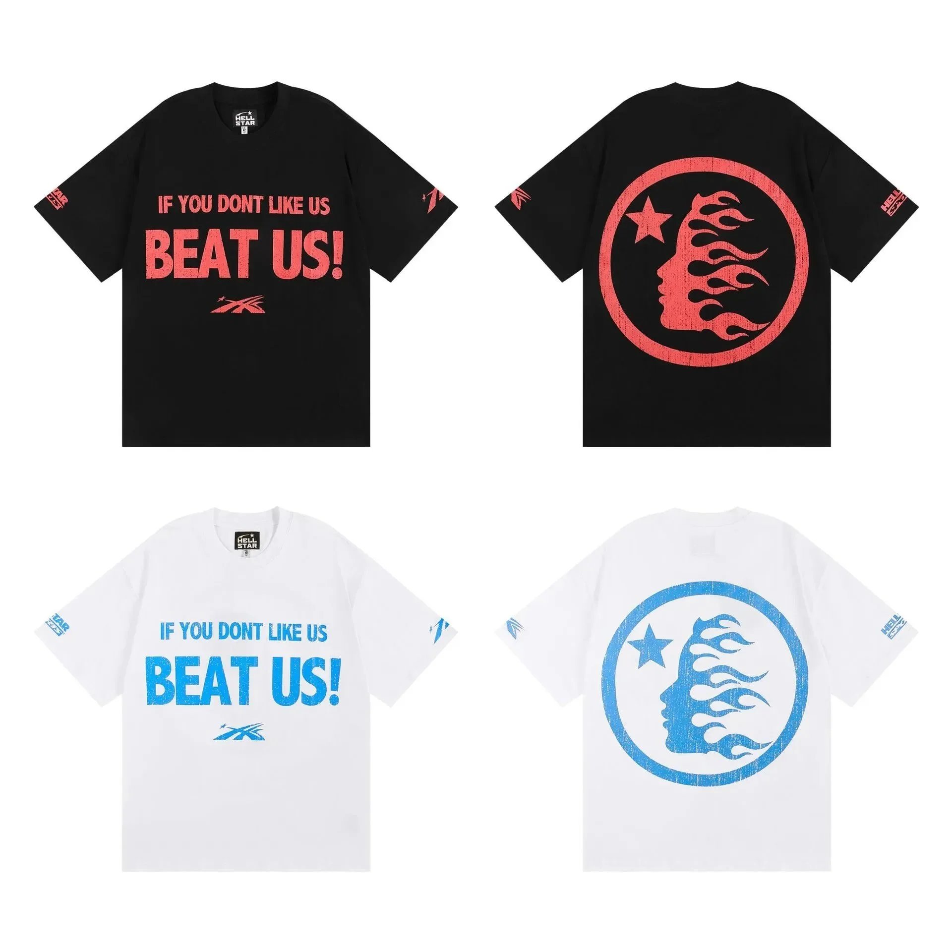 Hellstar T-Shirts Graphic Short-Sleeve Crewneck image 4