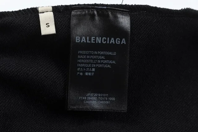 Balenciaga Shorts Logo-print drawstring product detail image 9