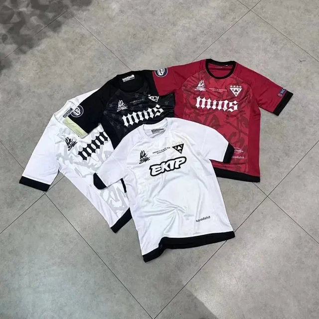 Apeshit Football Jerseys La Secte 2023 graphic short-sleeve jersey product detail image 2