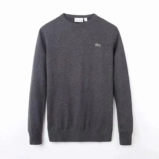 Lacoste Knitwear Crew-Neck Crocodile Logo Knit Sweater product detail image 6