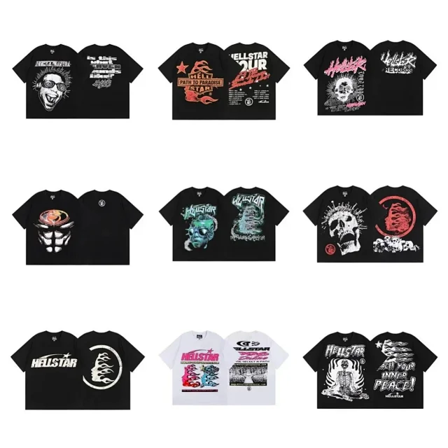 Hellstar T-Shirts Graphic Short-Sleeve Crewneck product detail image 3