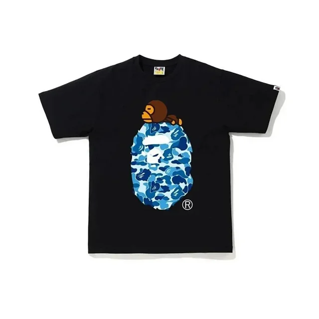 A Bathing Ape T-Shirts Short Sleeve Camouflage Head Graphic product detail image 2