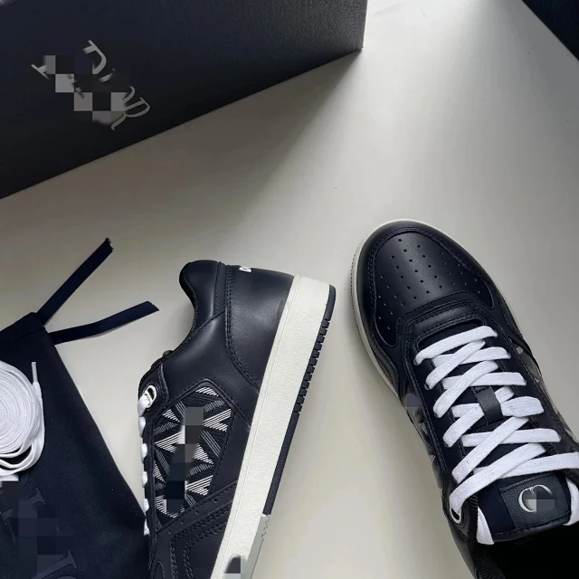 Dior Sneakers B27 low-top logo-jacquard product detail image 4
