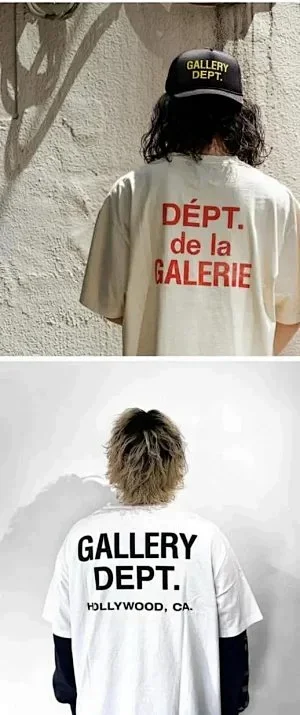 Gallery Dept. T-Shirts Short-sleeve logo print T-shirt product detail image 5