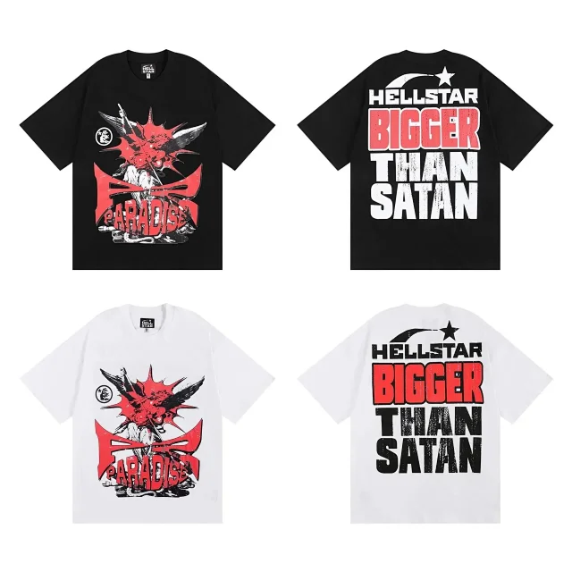 Hellstar T-Shirts Graphic Short-Sleeve Crewneck product detail image 7