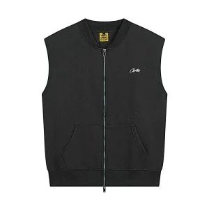 HMP Logo Patch Vest-Top Black - 4