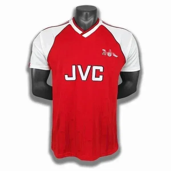 Arsenal FC 1988-89 Home Jersey Red/White - 1