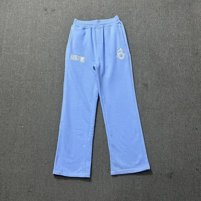 SixPM Matching Sets Embroidered Logo Hoodie and Straight-Leg Sweatpants Set product detail image 8