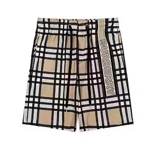 Burberry Shorts Check-print drawstring product detail image 4