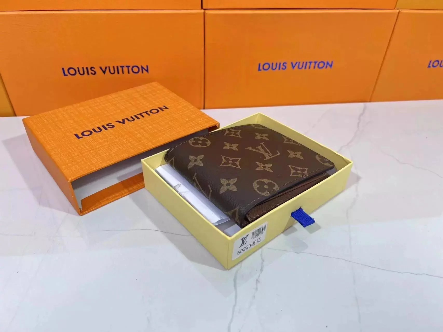 Louis Vuitton Monogram Eclipse Black Bifold Wallet - 25