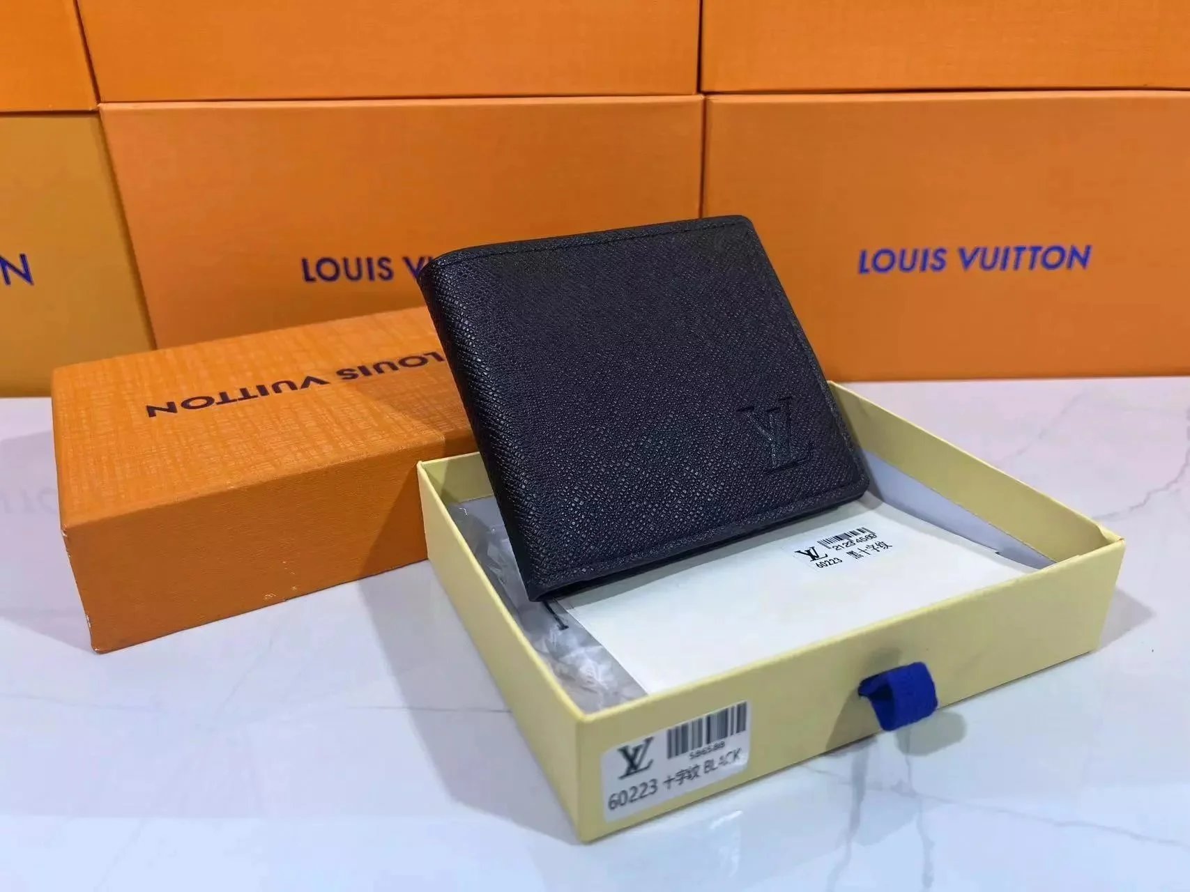 Louis Vuitton Monogram Eclipse Black Bifold Wallet - 30