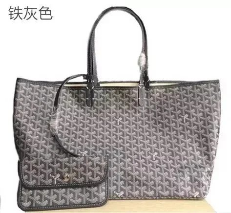Goyard Saint-Louis Tote Iron Gray Handbag