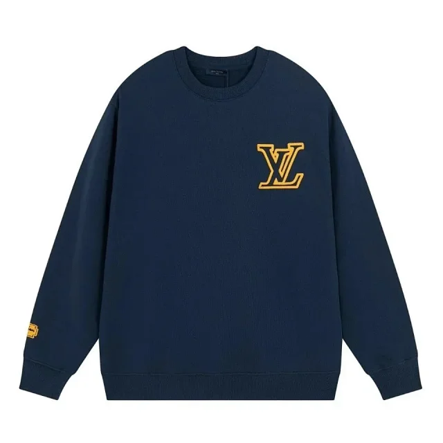 Louis Vuitton Hoodies & Sweatshirts Logo Print Crewneck Sweatshirt product detail image 3