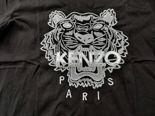Kenzo T-Shirts Tiger Embroidered product detail image 4