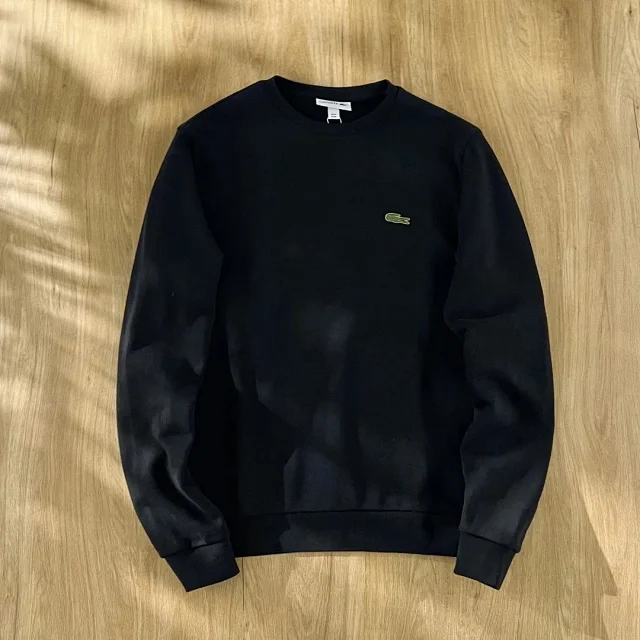 Lacoste Hoodies & Sweatshirts Crewneck Logo Sweatshirt product detail image 3