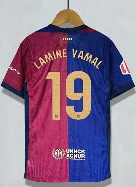 FC Barcelona Football Jerseys 2024–25 Home/Away Player-Name Jersey product detail image 8