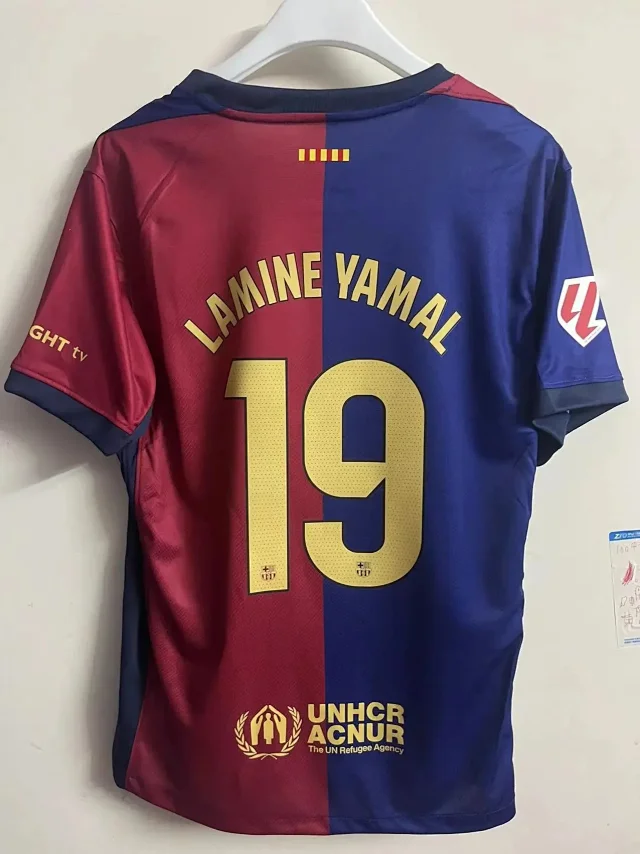 FC Barcelona Football Jerseys 2024–25 Home/Away Player-Name Jersey product detail image 9