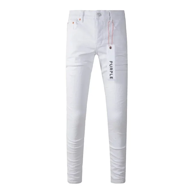 Purple Jeans Distressed Slim-Fit product detail image 8