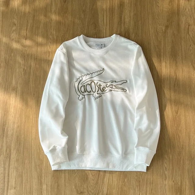 Lacoste Hoodies & Sweatshirts Crewneck Logo Sweatshirt product detail image 6