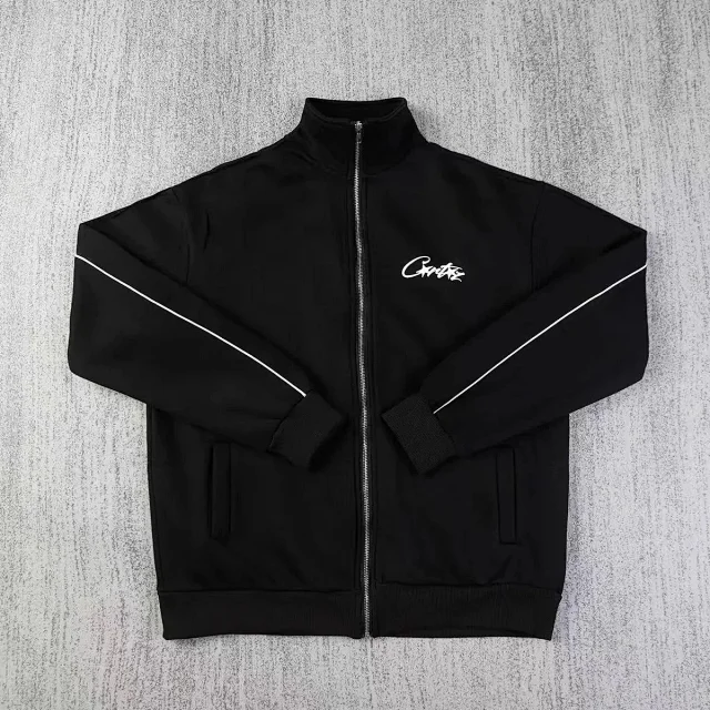 Corteiz Jackets Zip-Up Graphic Track Jacket product detail image 3