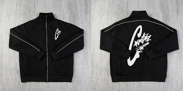 Corteiz Jackets Zip-Up Graphic Track Jacket product detail image 12