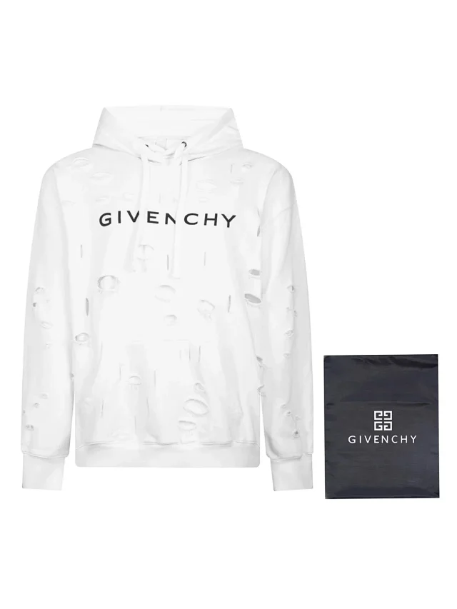 Givenchy Hoodies & Sweatshirts Logo Print Pullover Hoodie product detail image 4