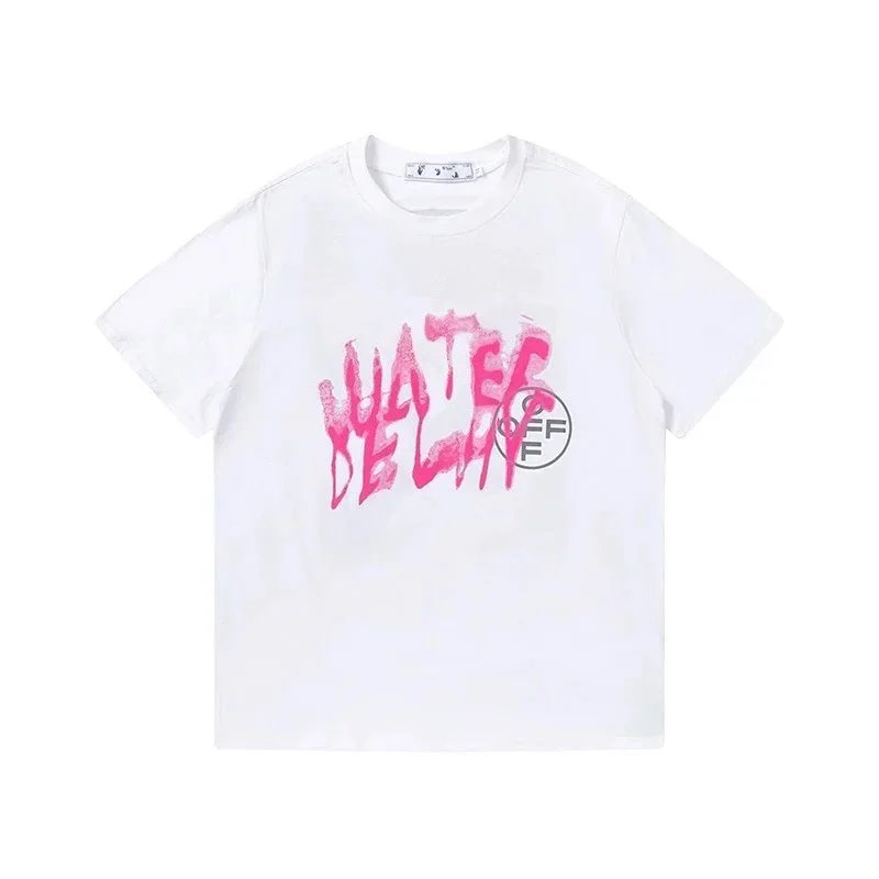Off-White T-Shirts Short-Sleeve Graphic Arrow Print — 1426 white