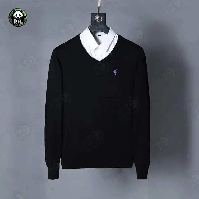 Polo Ralph Lauren Knitwear V-Neck Pony-Embroidered Sweater product detail image 10