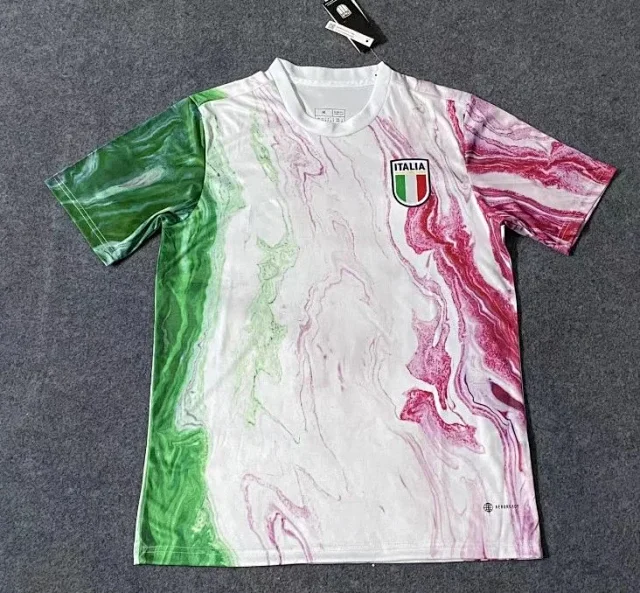 Versace Football Jerseys Italia crest jersey with Medusa and baroque print product detail image 5