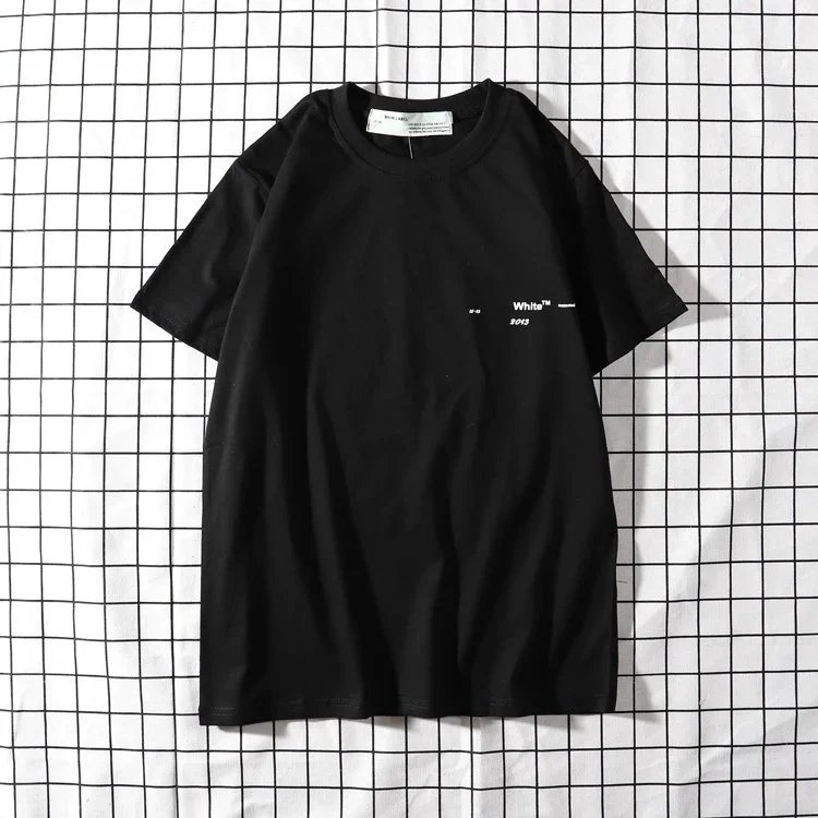Off-White Arrow Print T-Shirt Black and White - 12