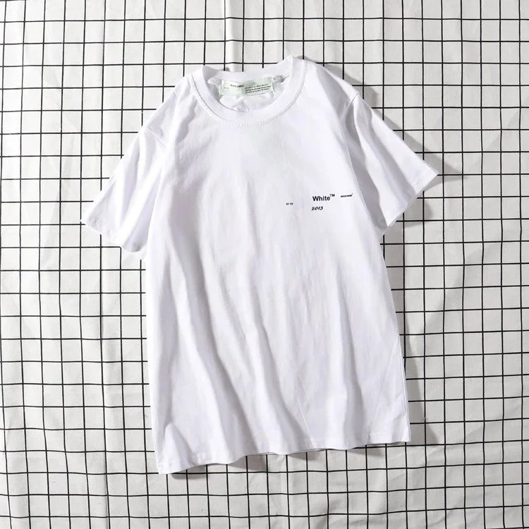Off-White Arrow Print T-Shirt Black and White - 14