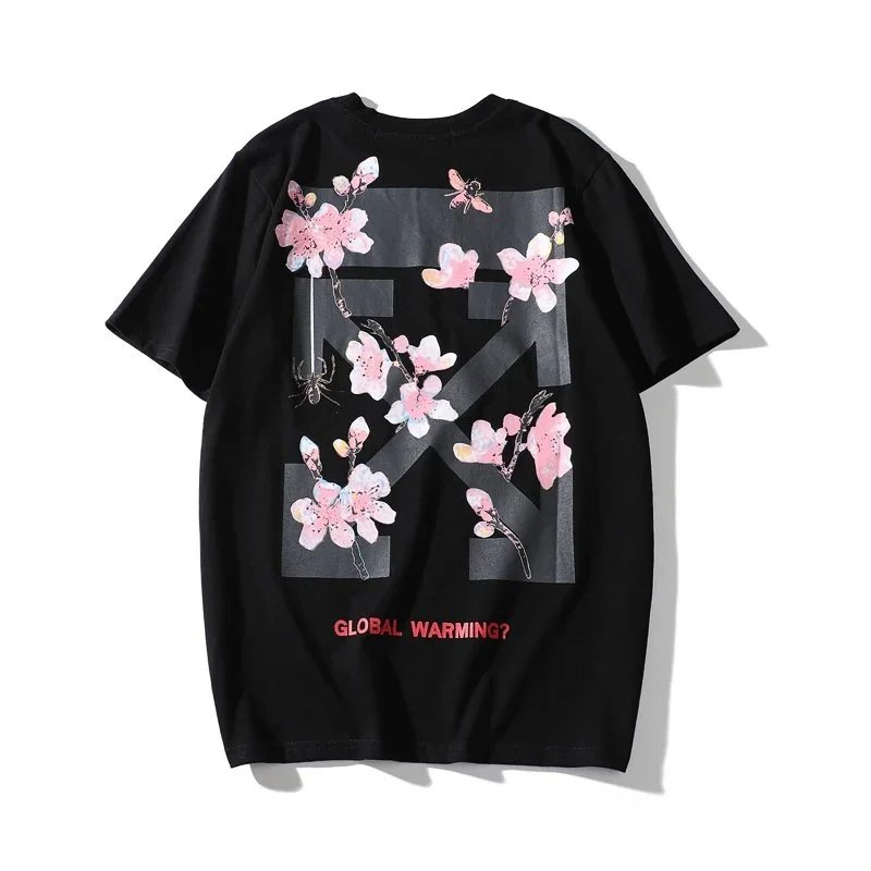 Off-White Arrow Print T-Shirt Black and White - 20