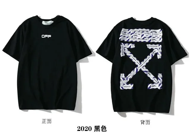 Off-White T-Shirts Short-Sleeve Graphic Arrow Print product detail image 33
