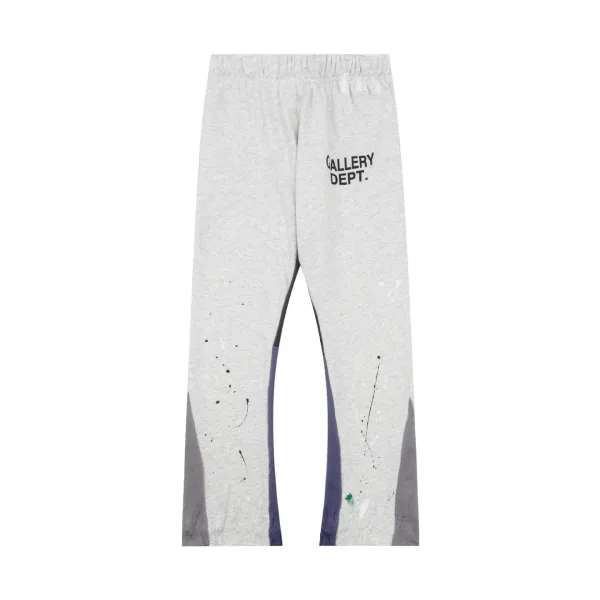 Gallery Dept. Paint-Splatter Sweatpants Gray - 1