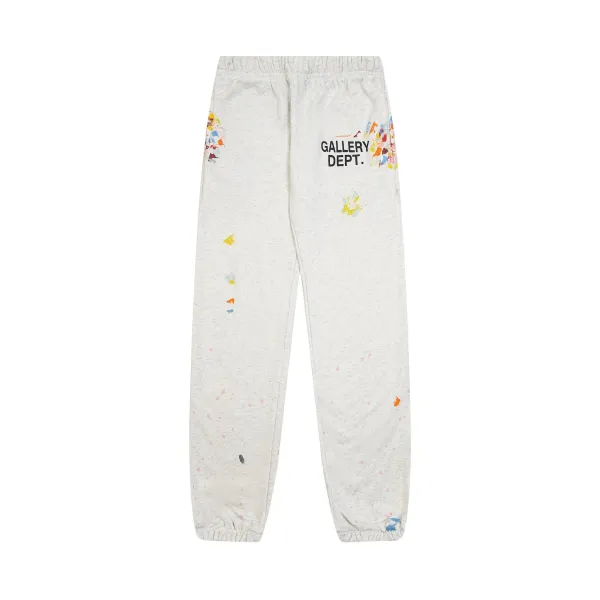 Gallery Dept. Paint Splatter Sweatpants Gray - 1