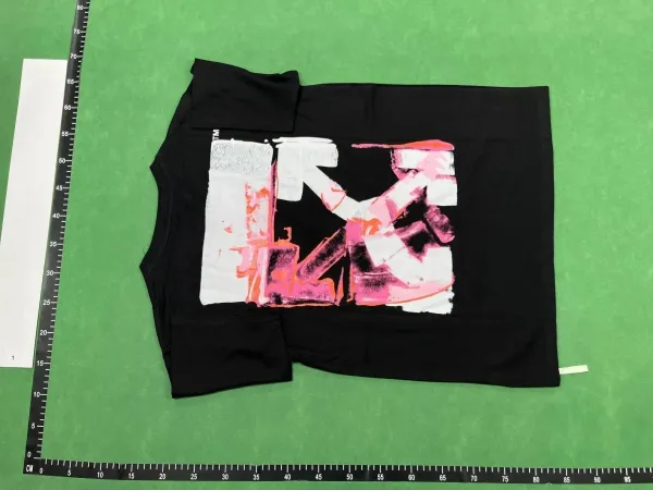 Off-White X Pattern Black T-Shirt - 5