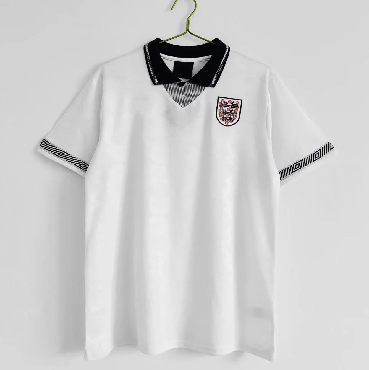 Unbranded Football Jerseys Retro National Team Short-Sleeve — 1990 season at home in England