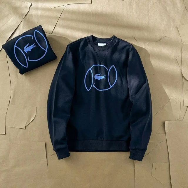 Lacoste Hoodies & Sweatshirts Crewneck Logo Sweatshirt product detail image 2