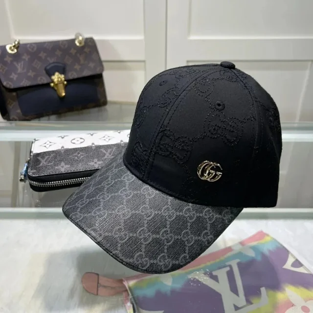 Gucci Hats Baseball Cap with GG Monogram product detail image 5