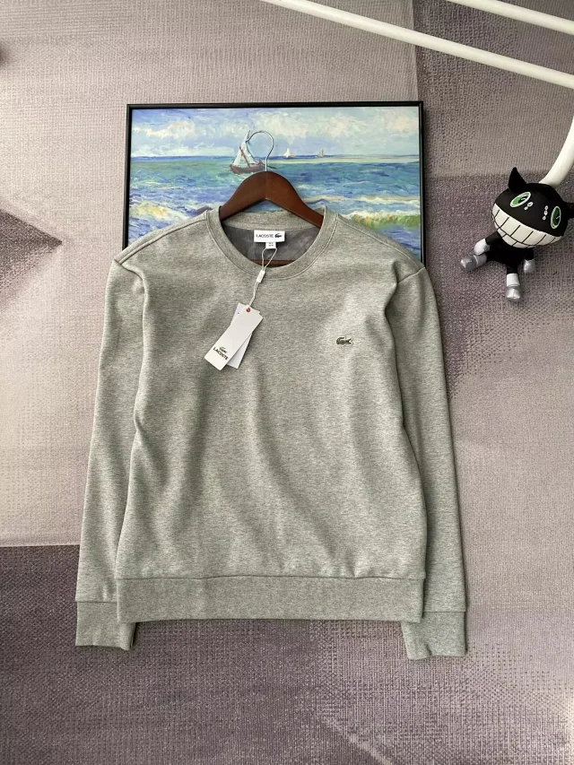 Lacoste Hoodies & Sweatshirts Crewneck Logo Sweatshirt product detail image 5