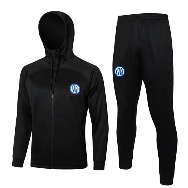 FC Barcelona Tracksuits Hooded Zip-Up Football Tracksuit product detail image 6