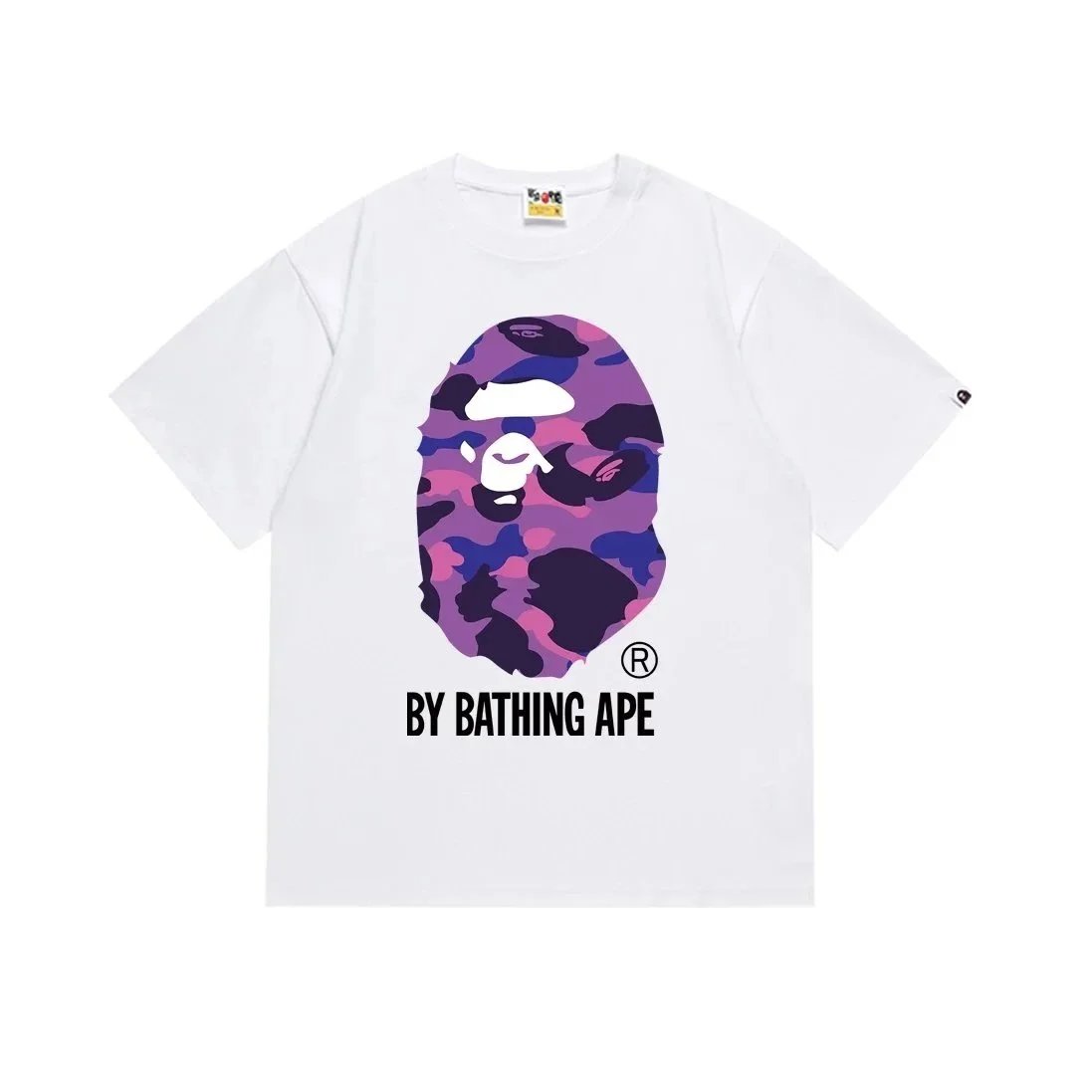 A BATHING APE T-Shirts Short-Sleeve Head Graphic — 29