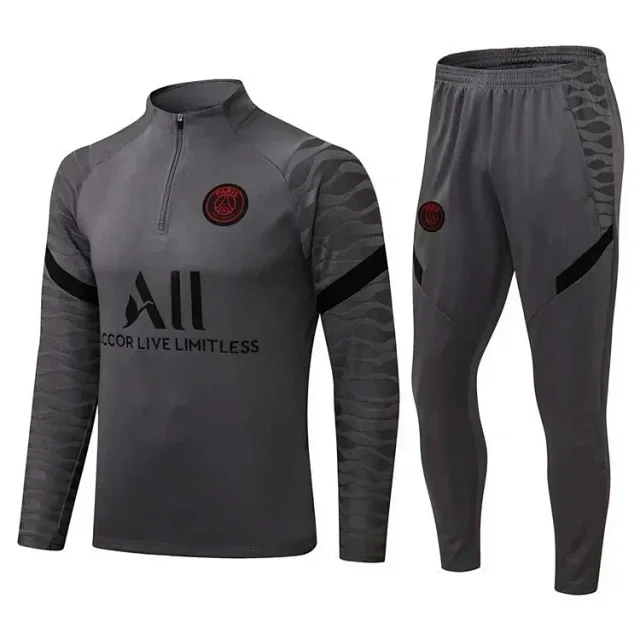 Paris Saint-Germain Tracksuits Long-Sleeve Half-Zip Training Tracksuit Set product detail image 4